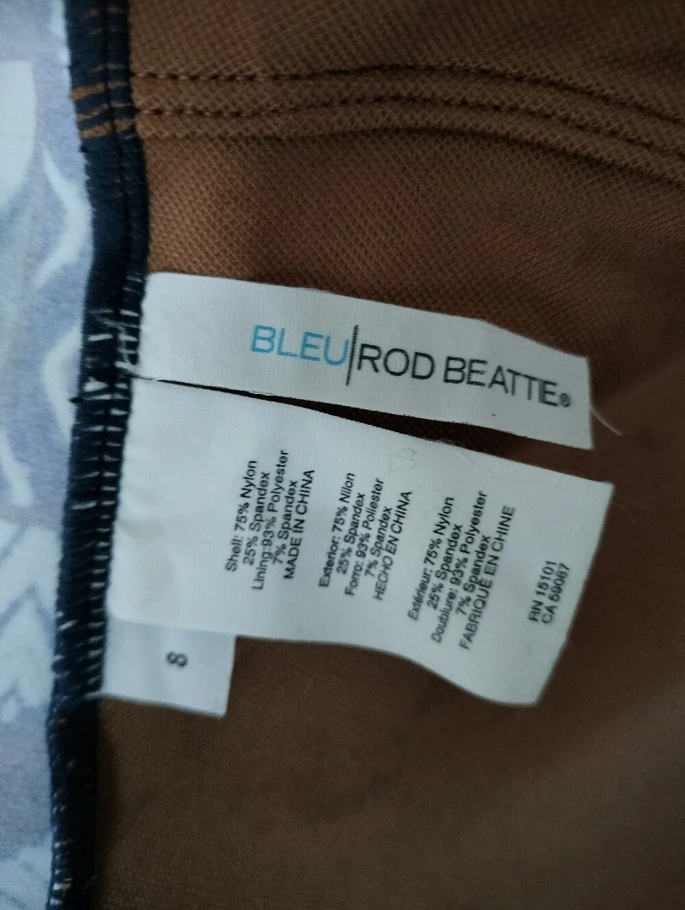 Blue Rod Beattie Navy Island Time Tankini Top Underwire 8 Vacation Beach Pool